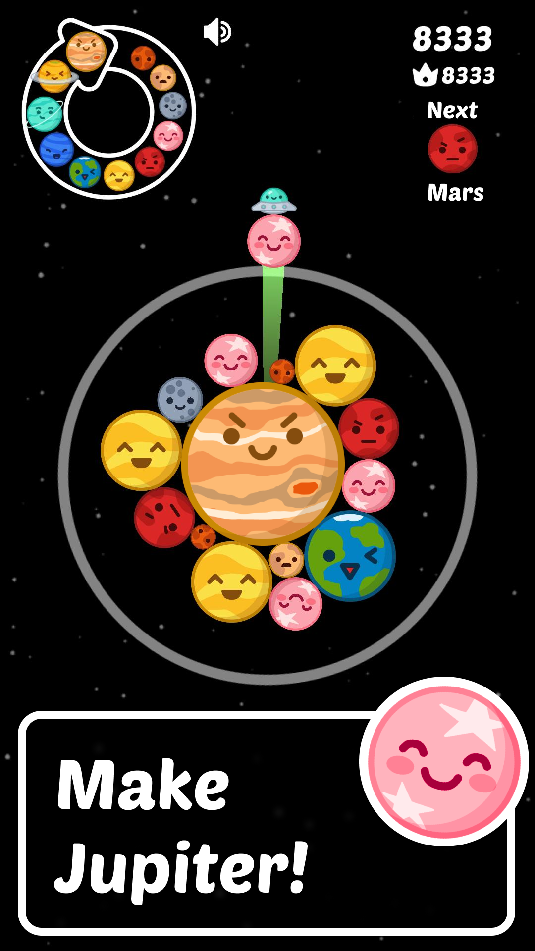 Merge Planets: Suika puzzle screenshot 7