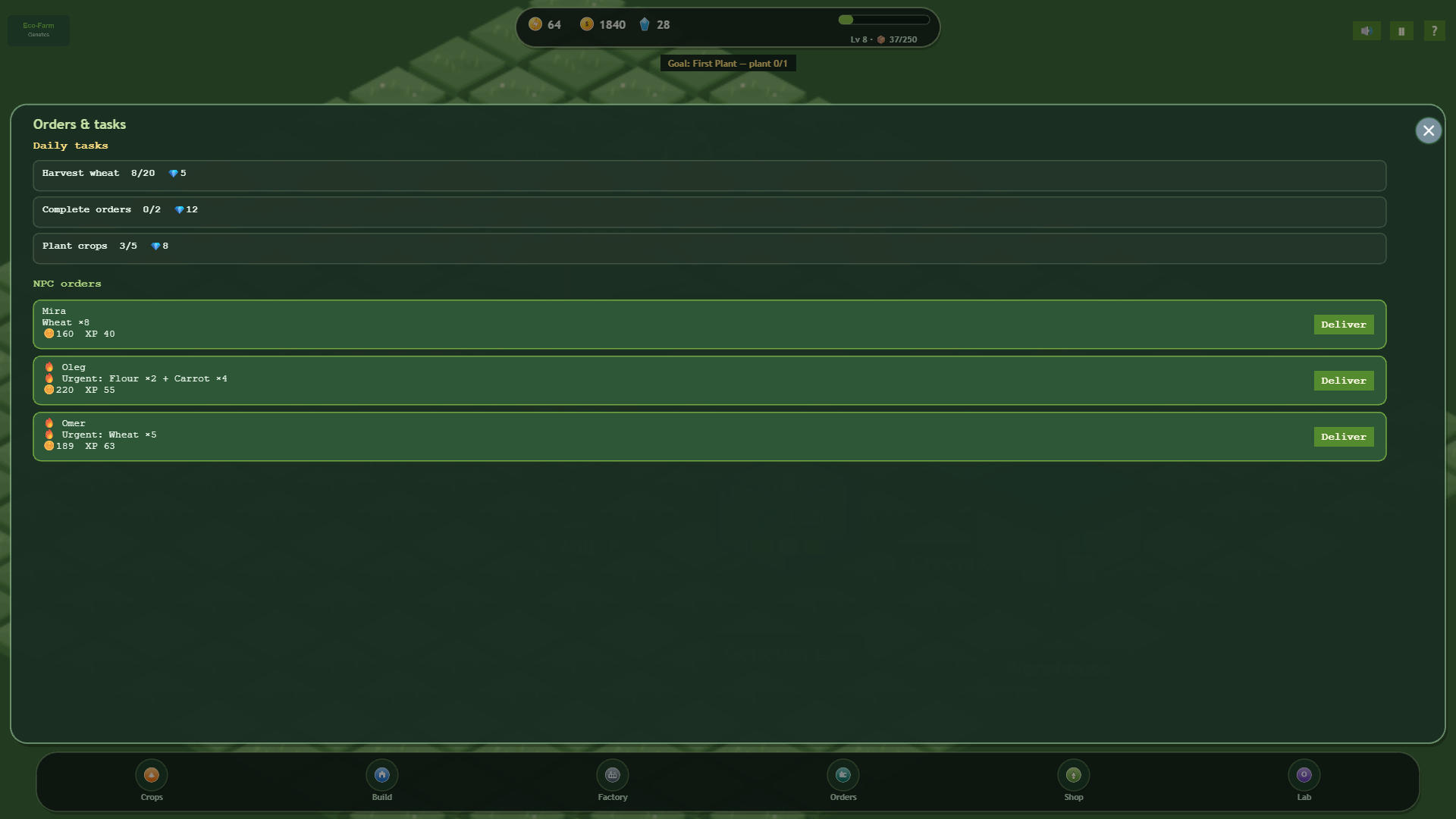 Eco-Farm: Genetics — screenshot 6