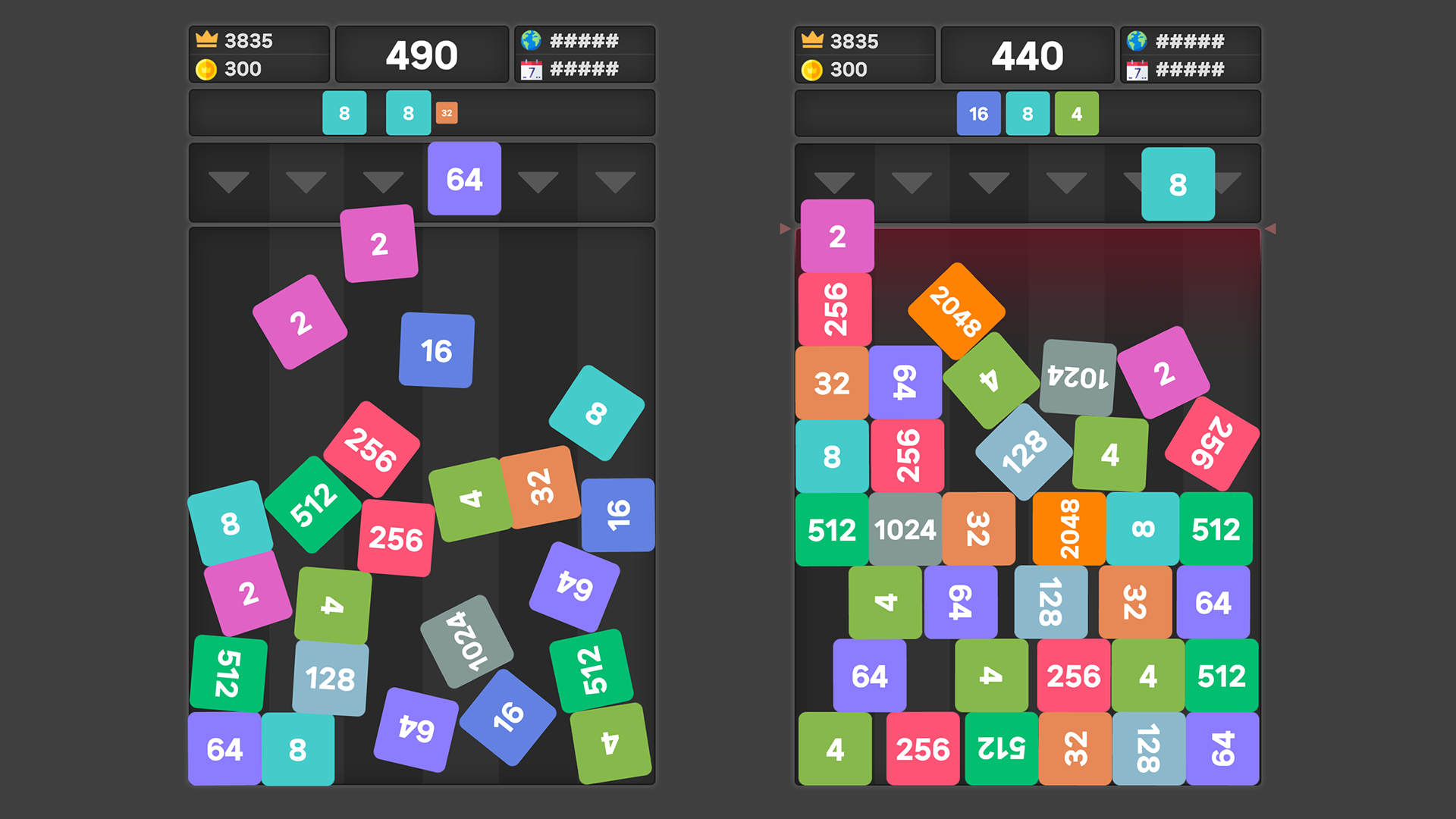 Drop Merge 2048 screenshot