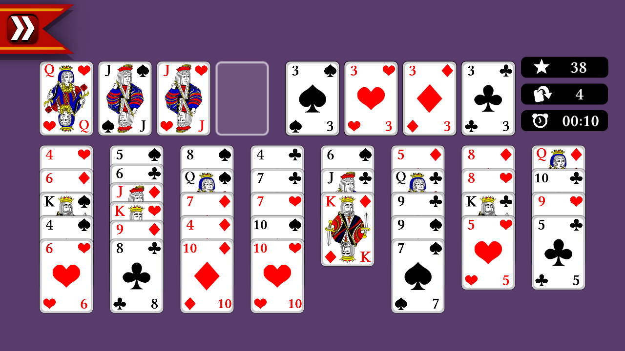 Classic Solitaire Free Cell screenshot