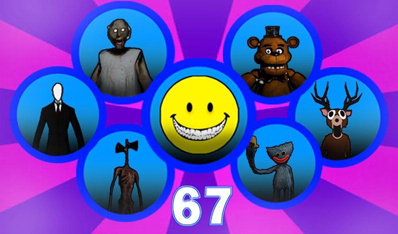 Clicker Monsters: Fnaf, HagiWagi, Verity, Granny game cover