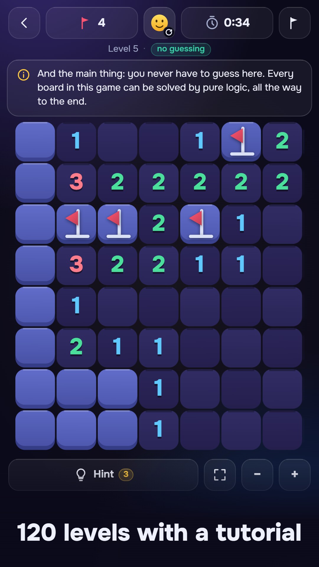 Minesweeper Without Guessing screenshot 8