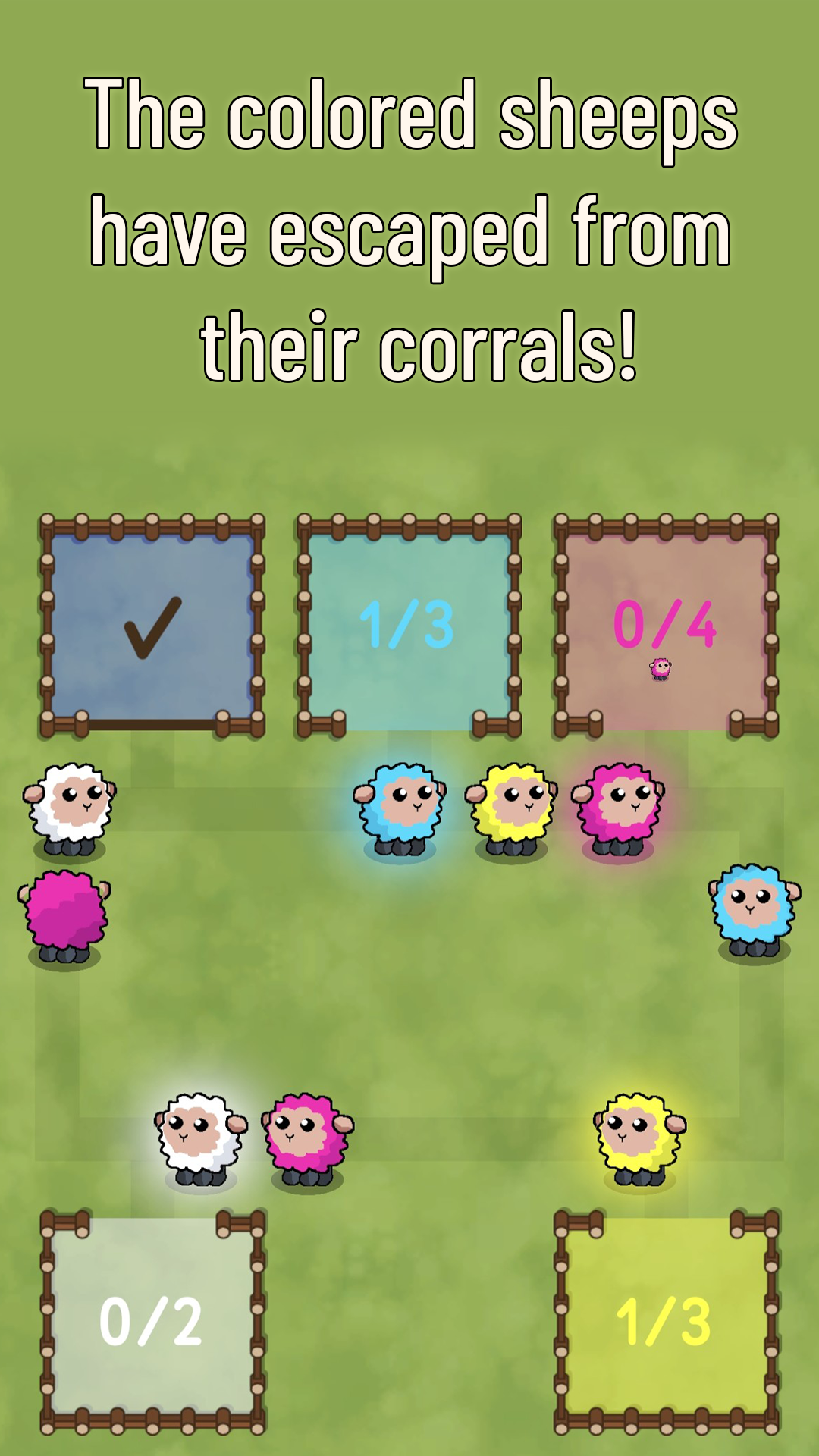 Catch the colored sheeps screenshot 3