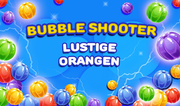 Bubble Shooter: Lustige Orangen