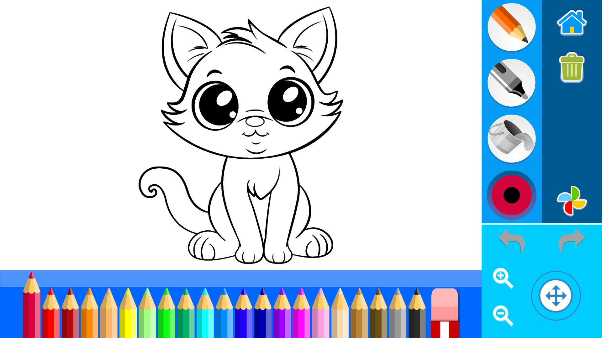 Раскраска - транспорт и автомобили — screenshot 2