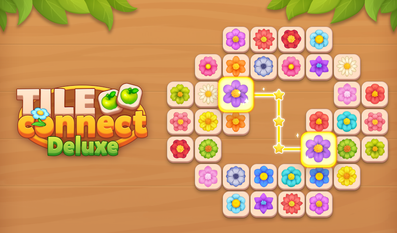 Tile Connect Deluxe game cover