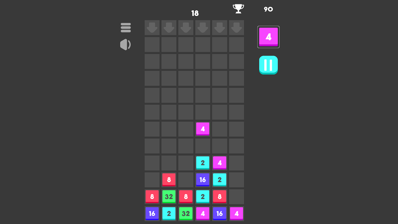 Super Tetris 2048 screenshot
