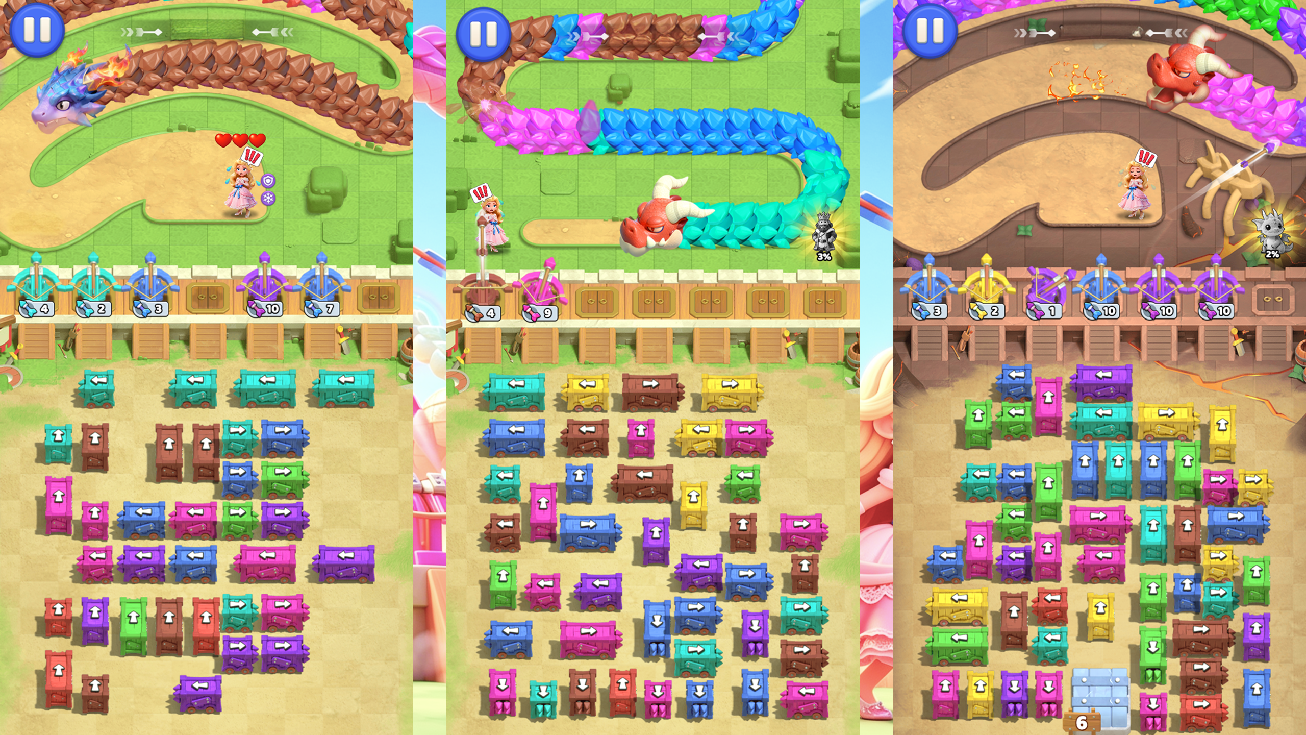 Rescue Princess: Archer Puzzle — screenshot 1