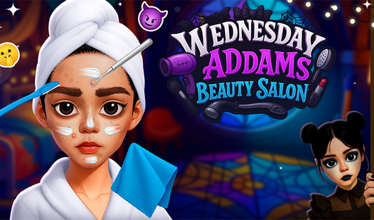Wednesday Addams Beauty Salon  loading=
