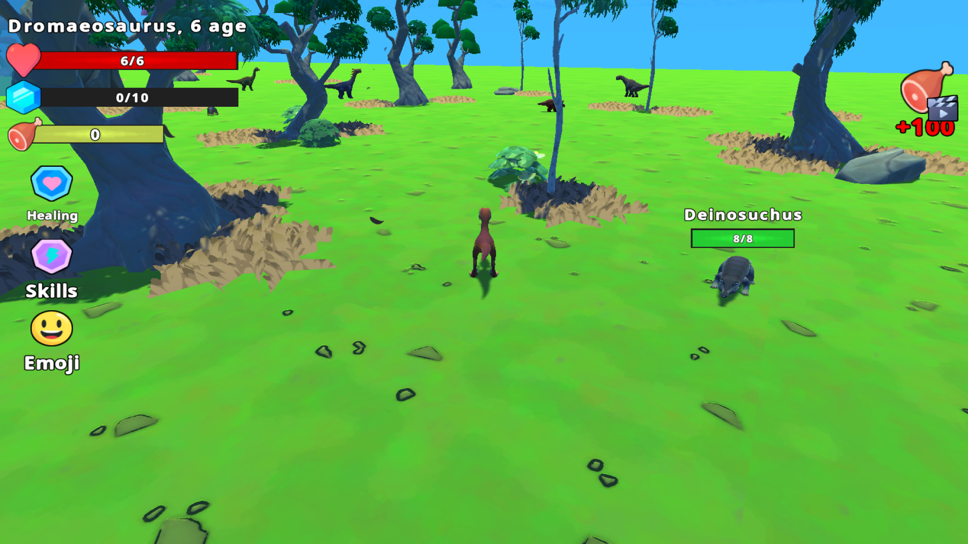 Dinosaur World 3D - Online screenshot