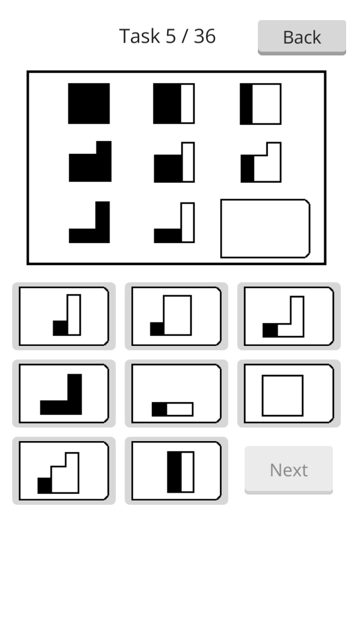 Raven IQ Test screenshot 8