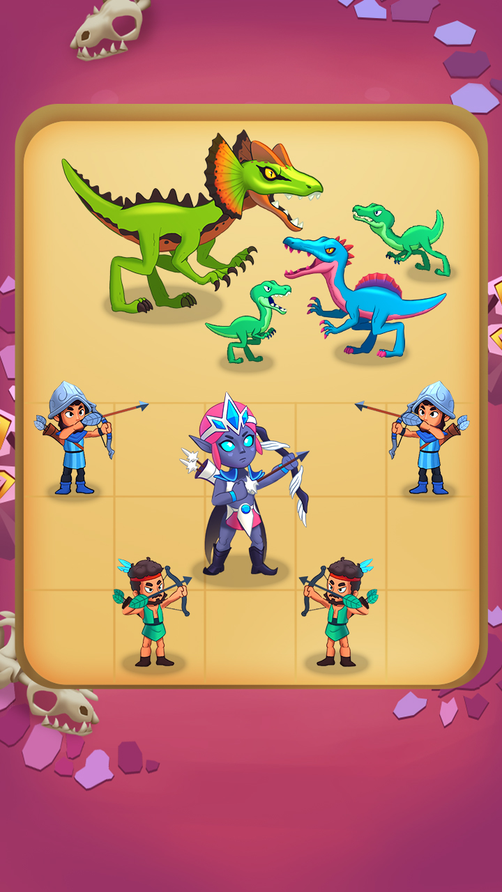 Merge Master: Dinosaurs War screenshot 6