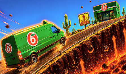Turbo Delivery: Lava Escape