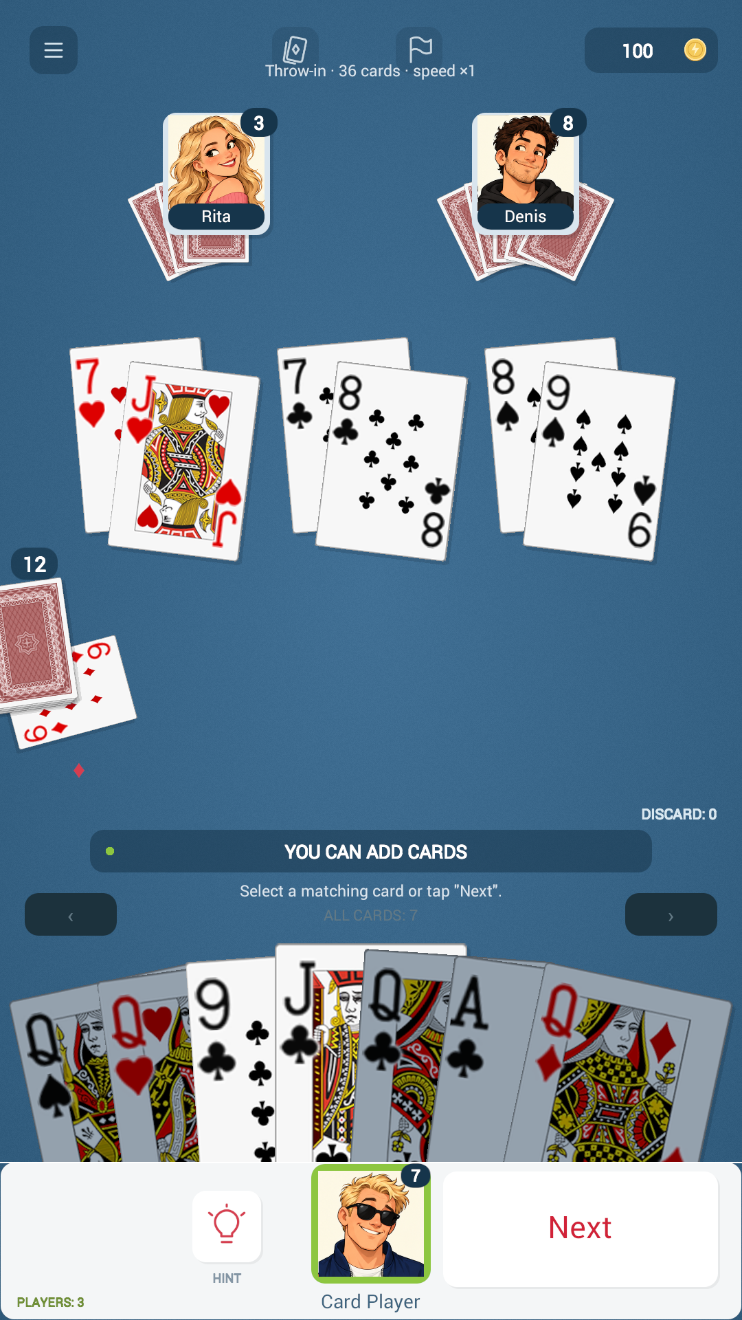 Durak: Throw-in, Transfer and Puzzles screenshot 4