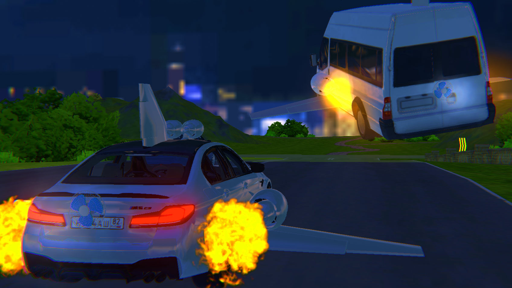 Turbo BMW M5 CS screenshot
