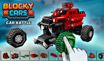 Blocky Cars: Car Battle