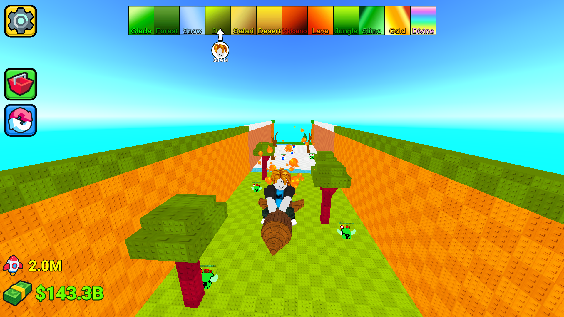 Fly the Rocket For Lucky Blocks! — screenshot 8