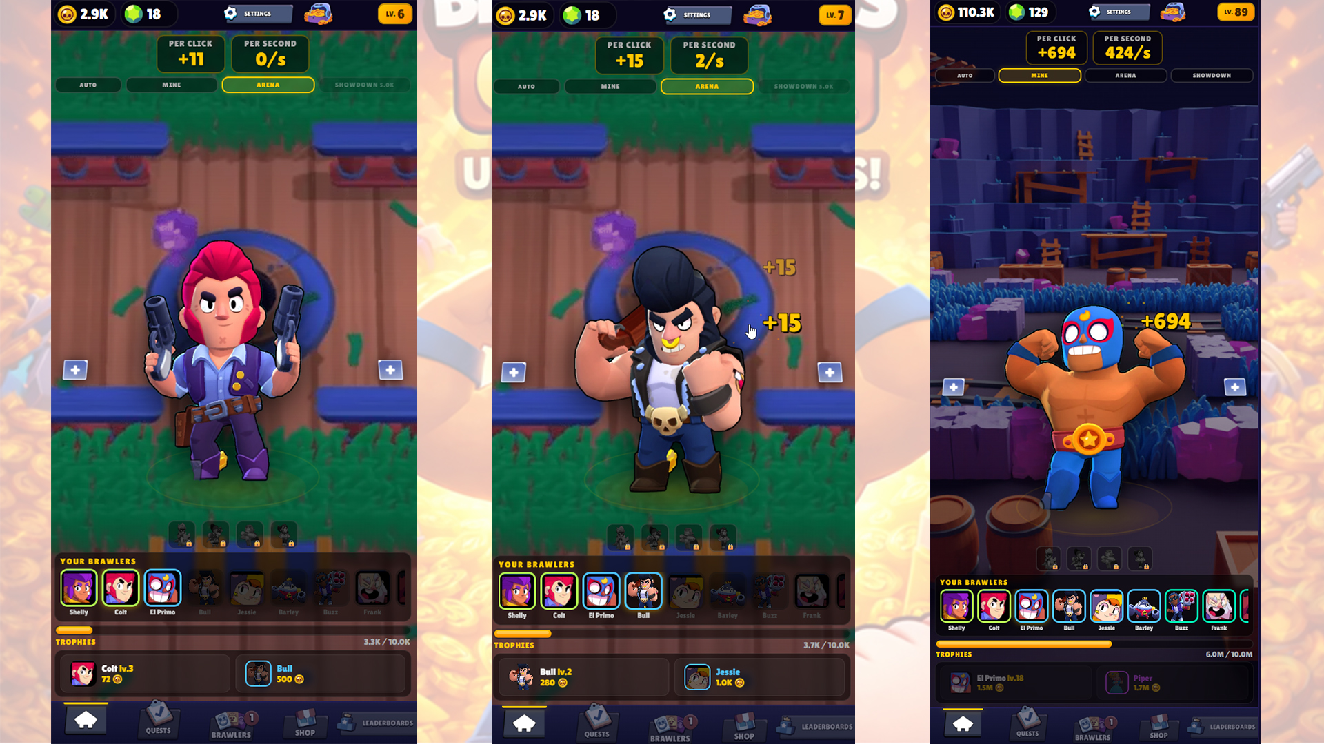 Fighter Clicker — screenshot 2