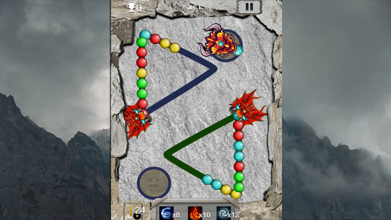 Zuma way of the dragon screenshot