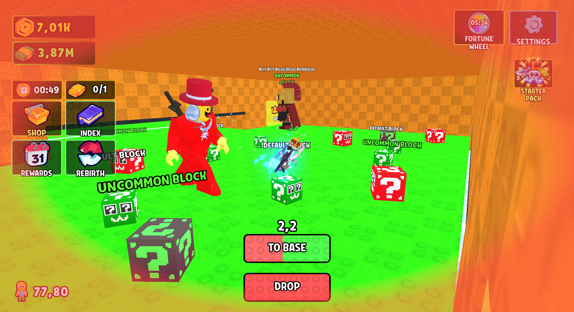 Shrink For Brainrots and Lucky Blocks — screenshot 7