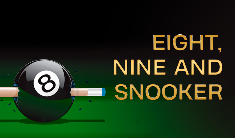 Eight, Nine and Snooker game cover