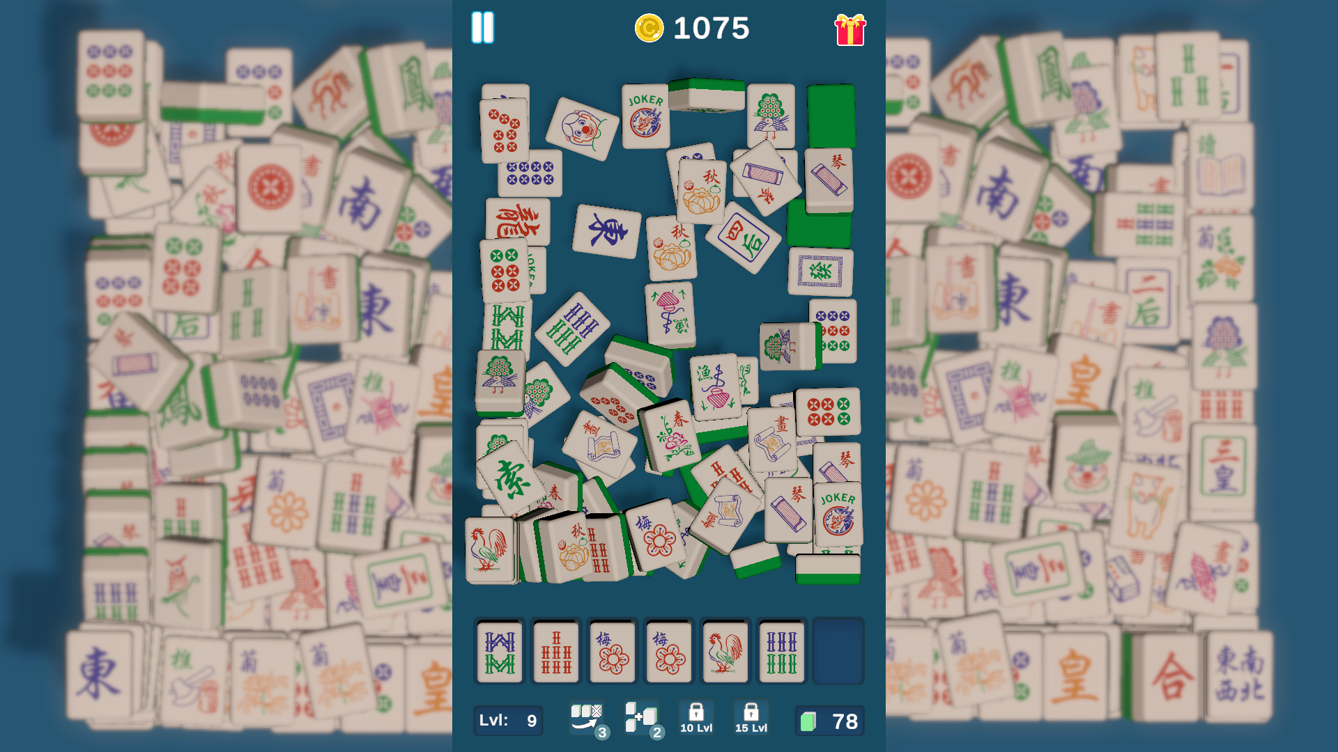 Destroy the Mahjong tiles — screenshot 2