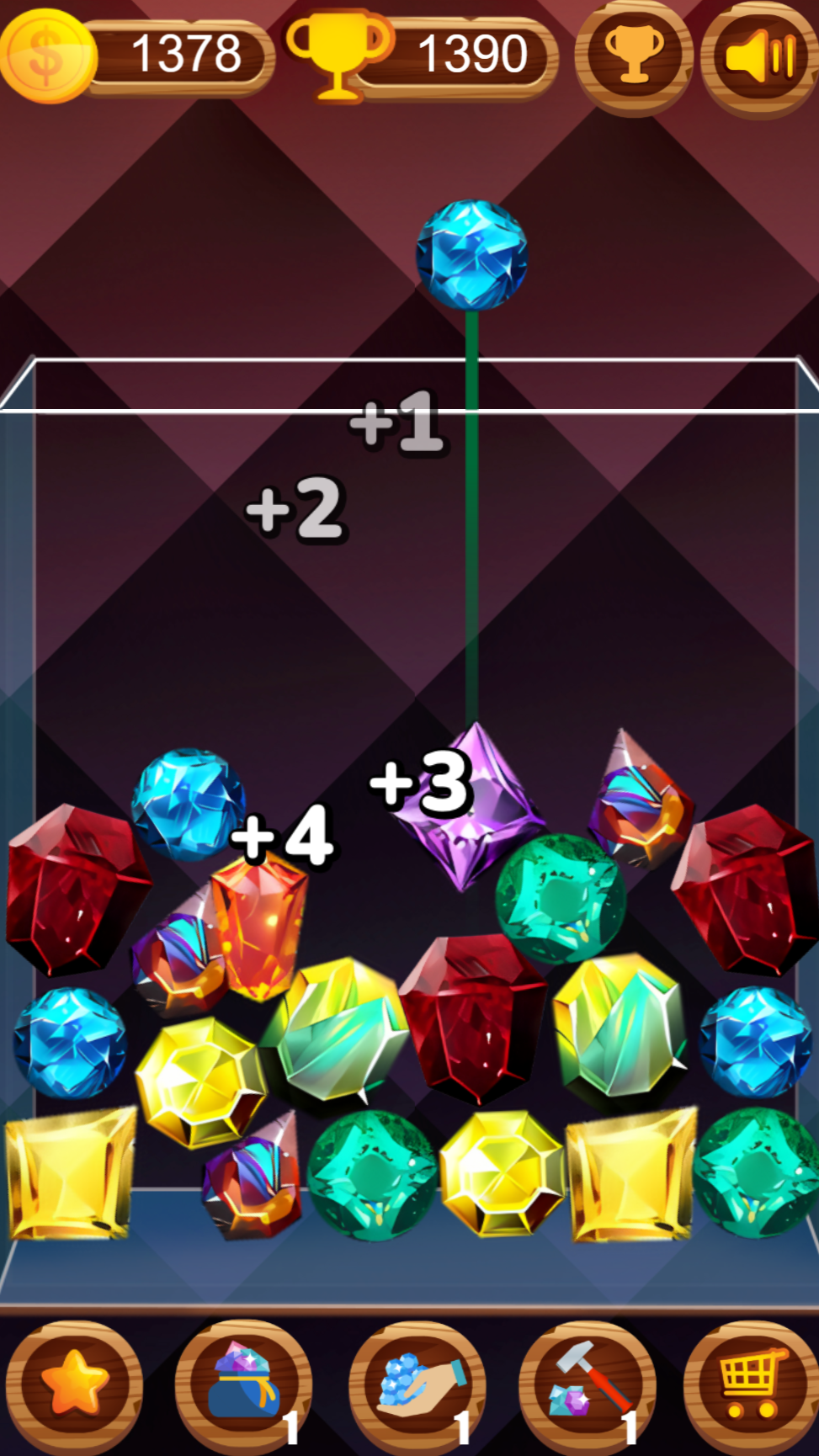 Jewels Merge 2048 screenshot 5
