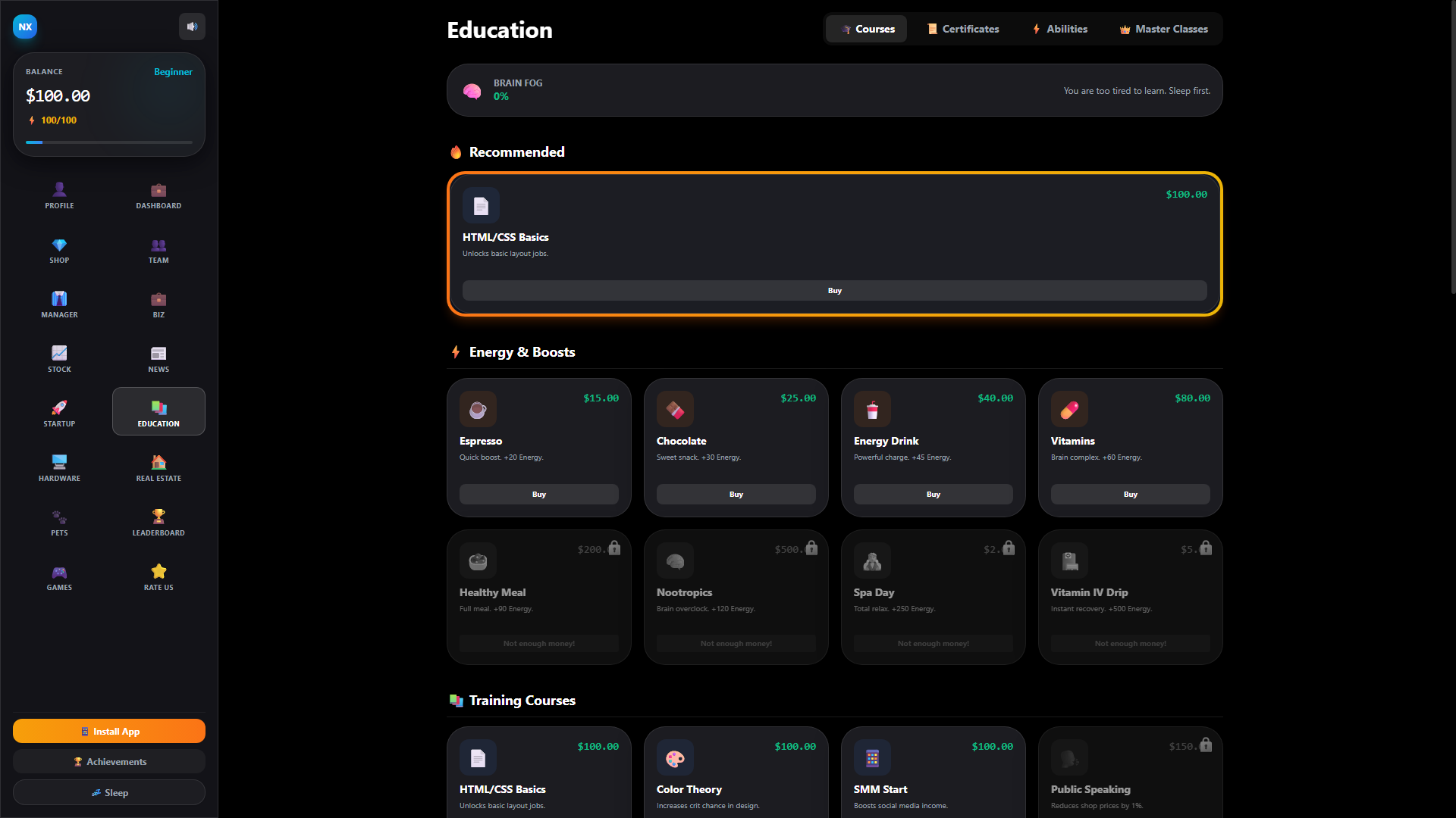 Freelance Simulator: Road to Success screenshot
