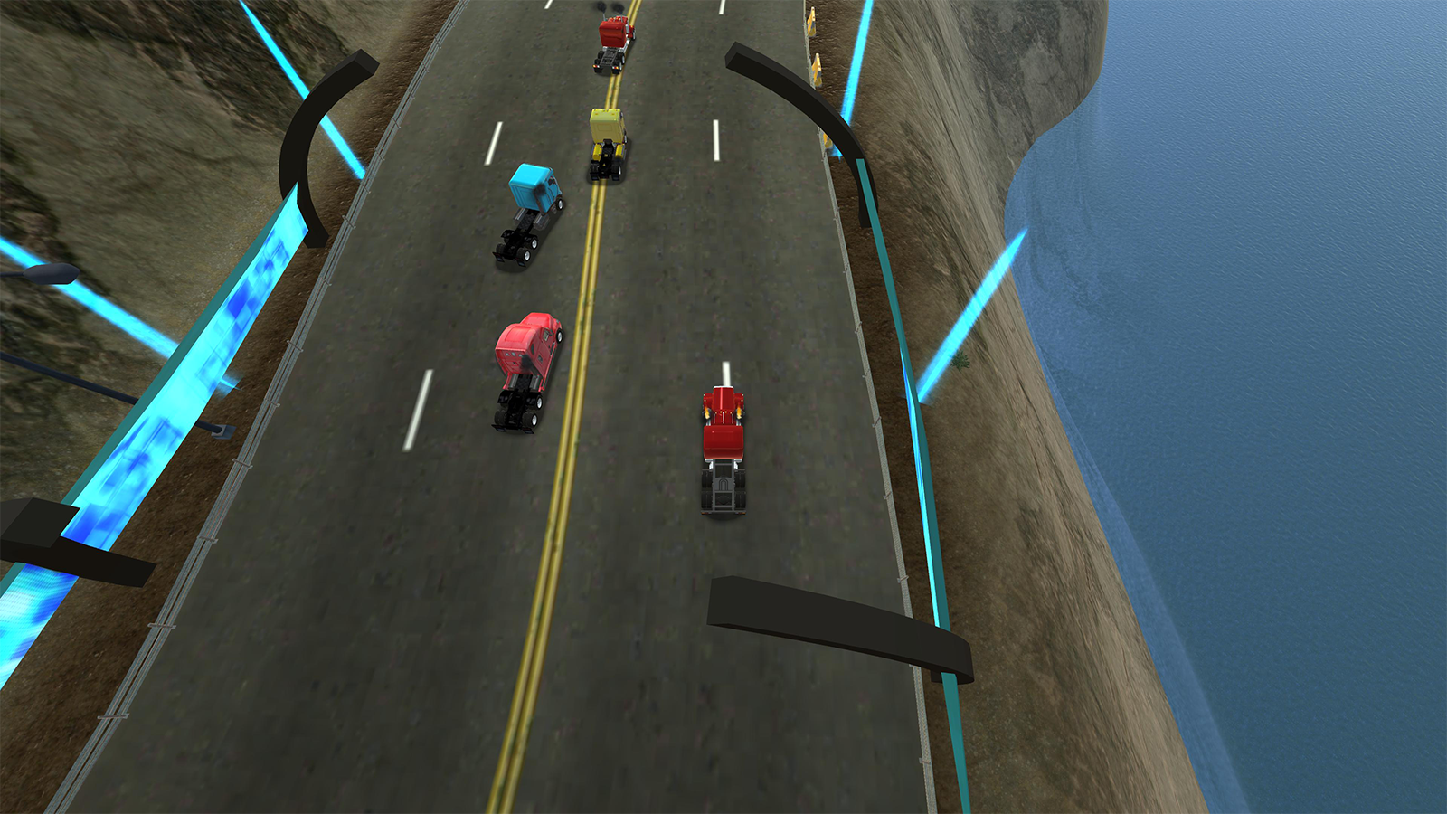 Turbo Truck Race screenshot