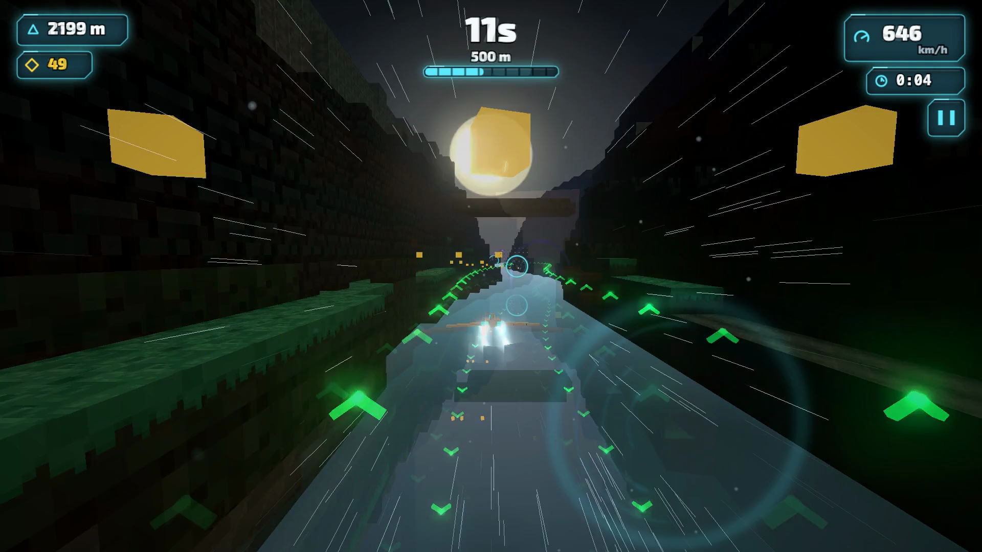 Speed Canyon: Voxel Rush — screenshot 4