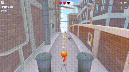 The running cat — screenshot 5