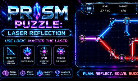 Prism Puzzle: Laser Reflection
