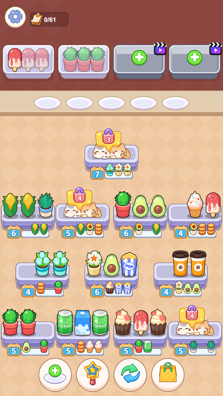 Kitten Mart: Goods Match & Clear screenshot 7