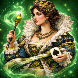 Queen of spades Akulina (The Witch)