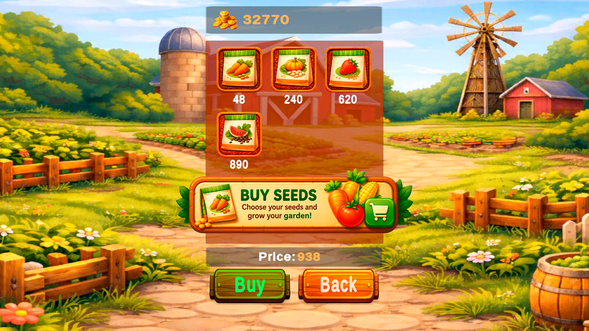 Your Garden 2048 — screenshot 1
