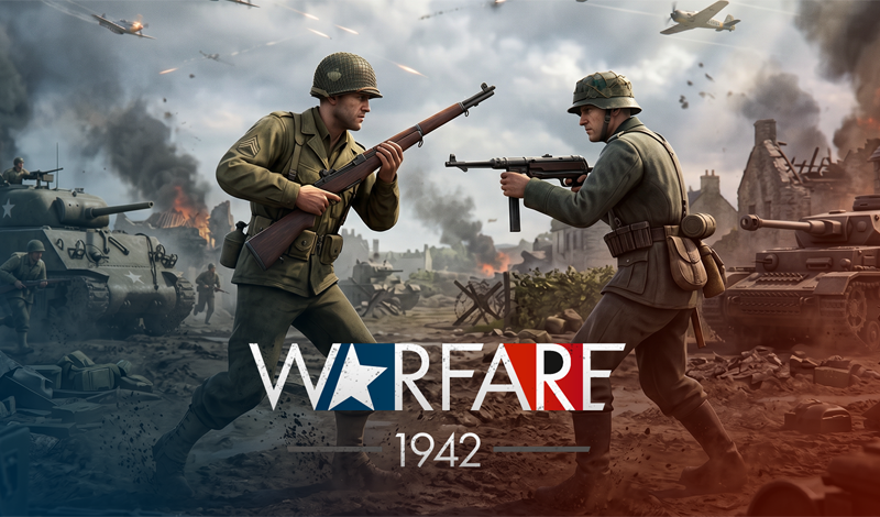 Warfare 1942 game cover