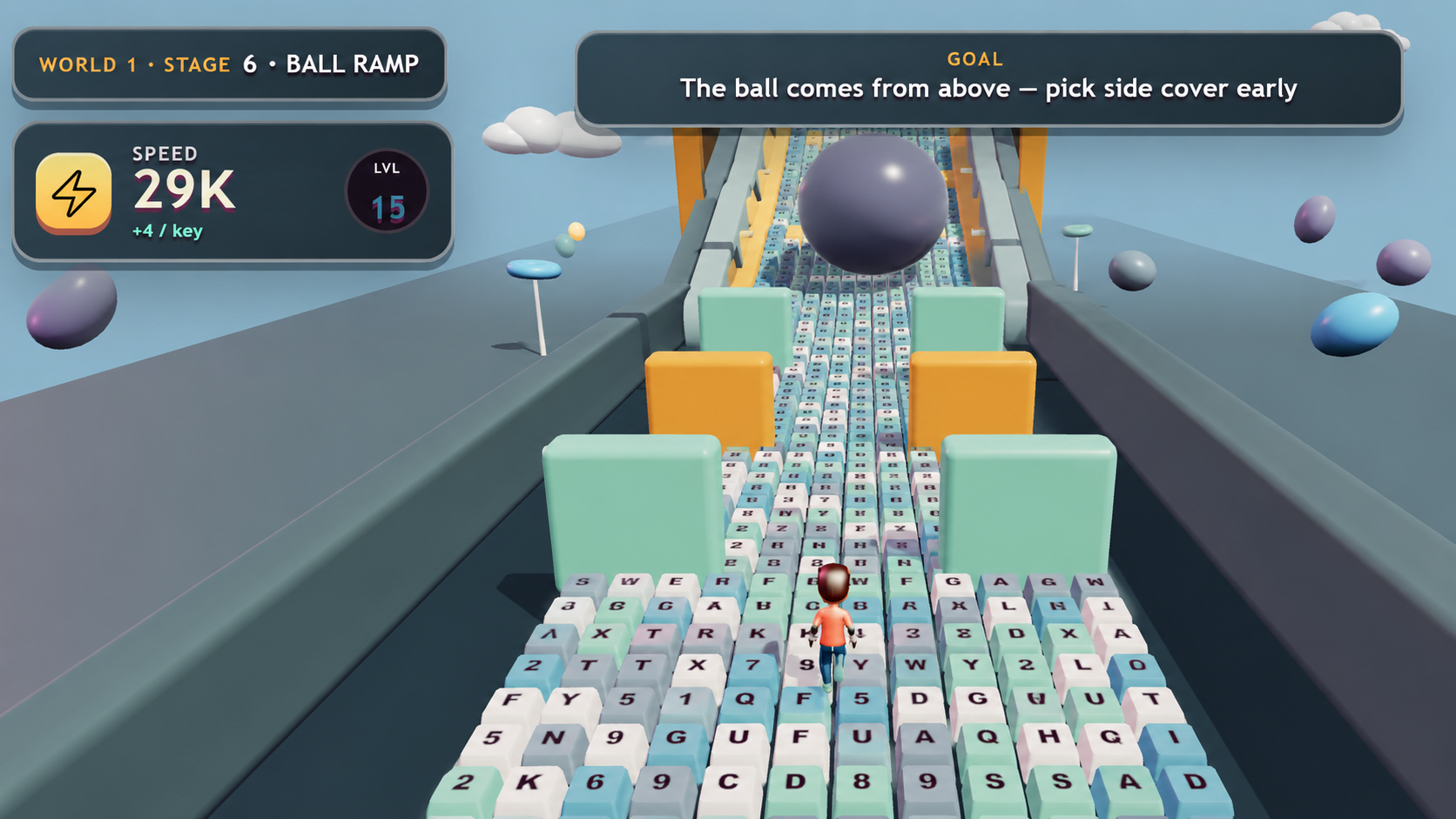 Not Obby - Parkour Keyboard — screenshot 1