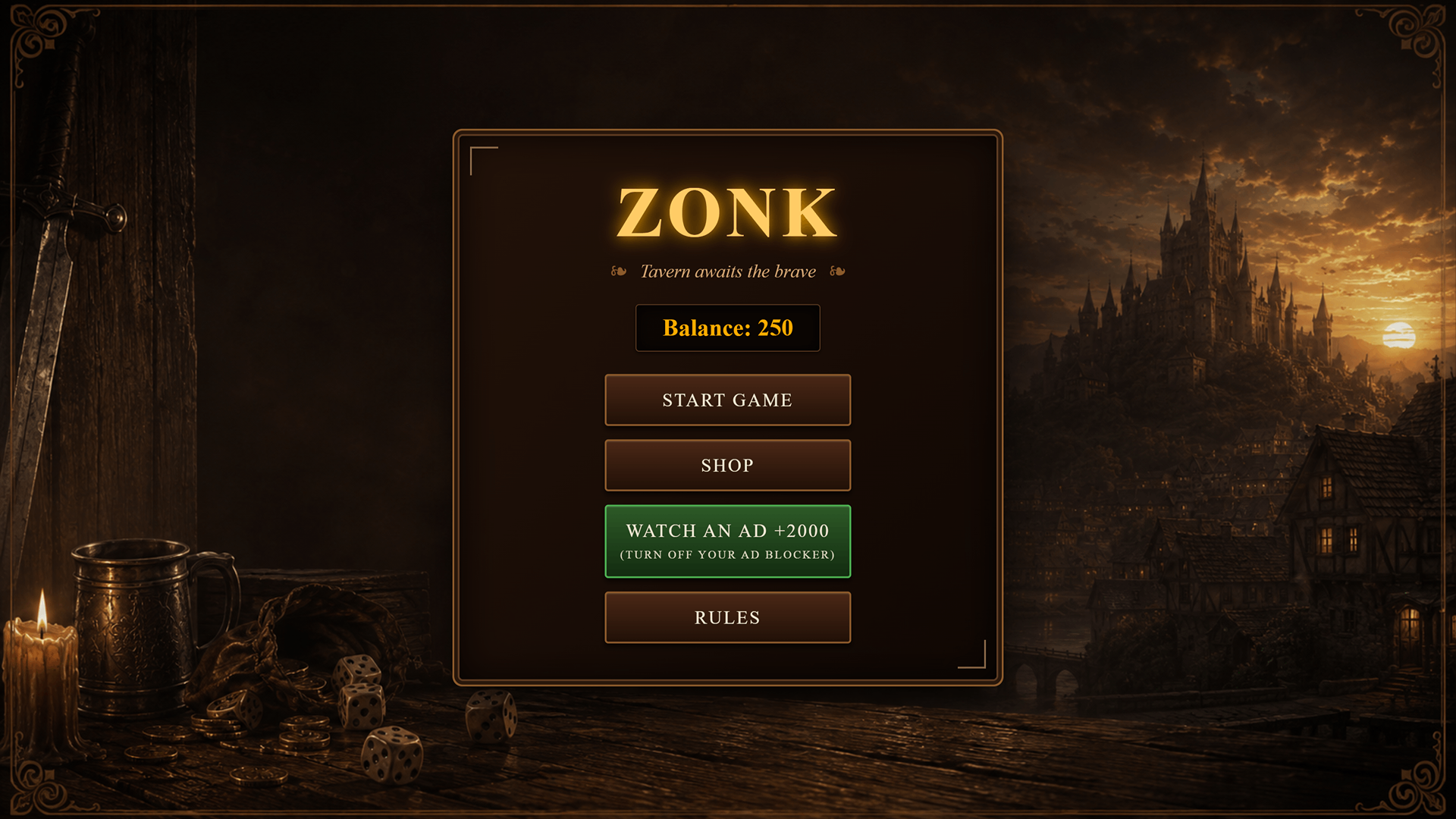 ZONK Tavern awaits the brave. screenshot 1