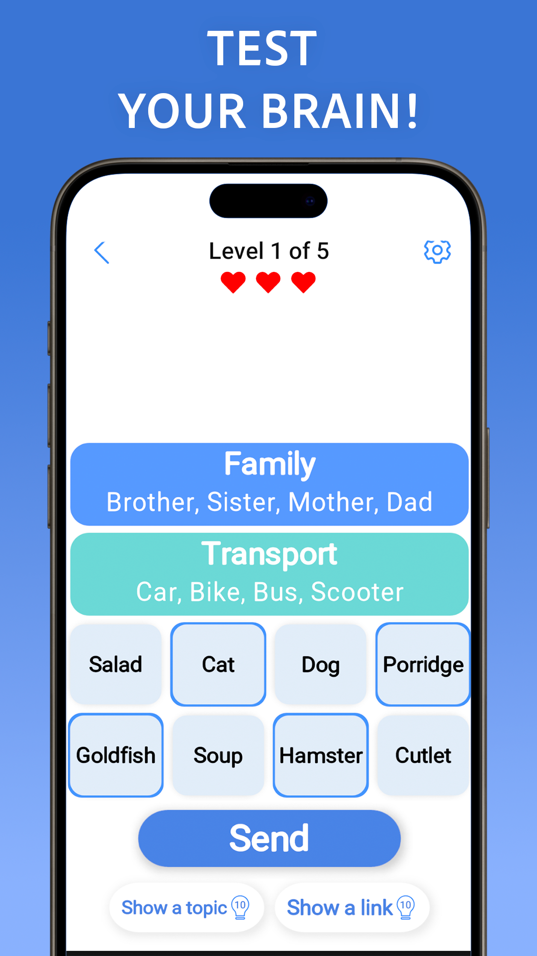 Associations - Test your brain! screenshot 6
