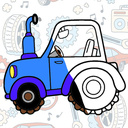 Cars coloring game for boys