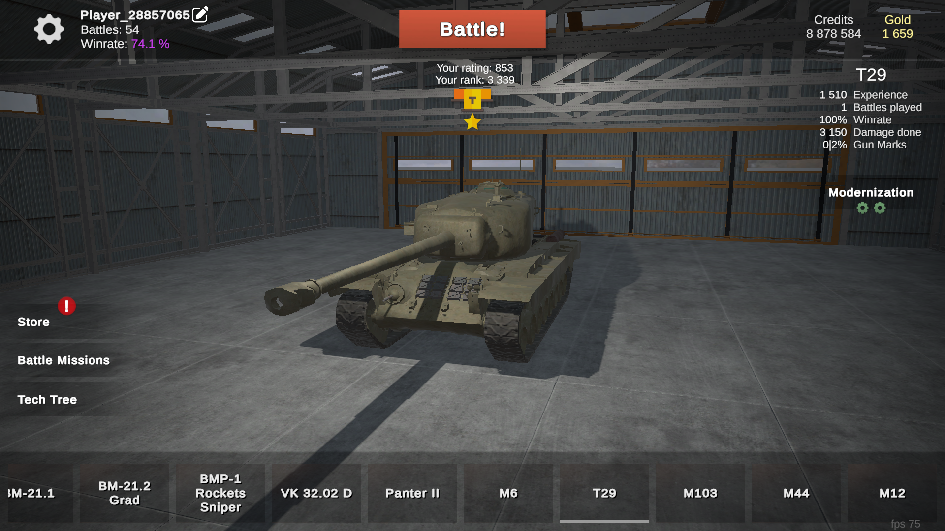 World of Tank Battles — screenshot 5