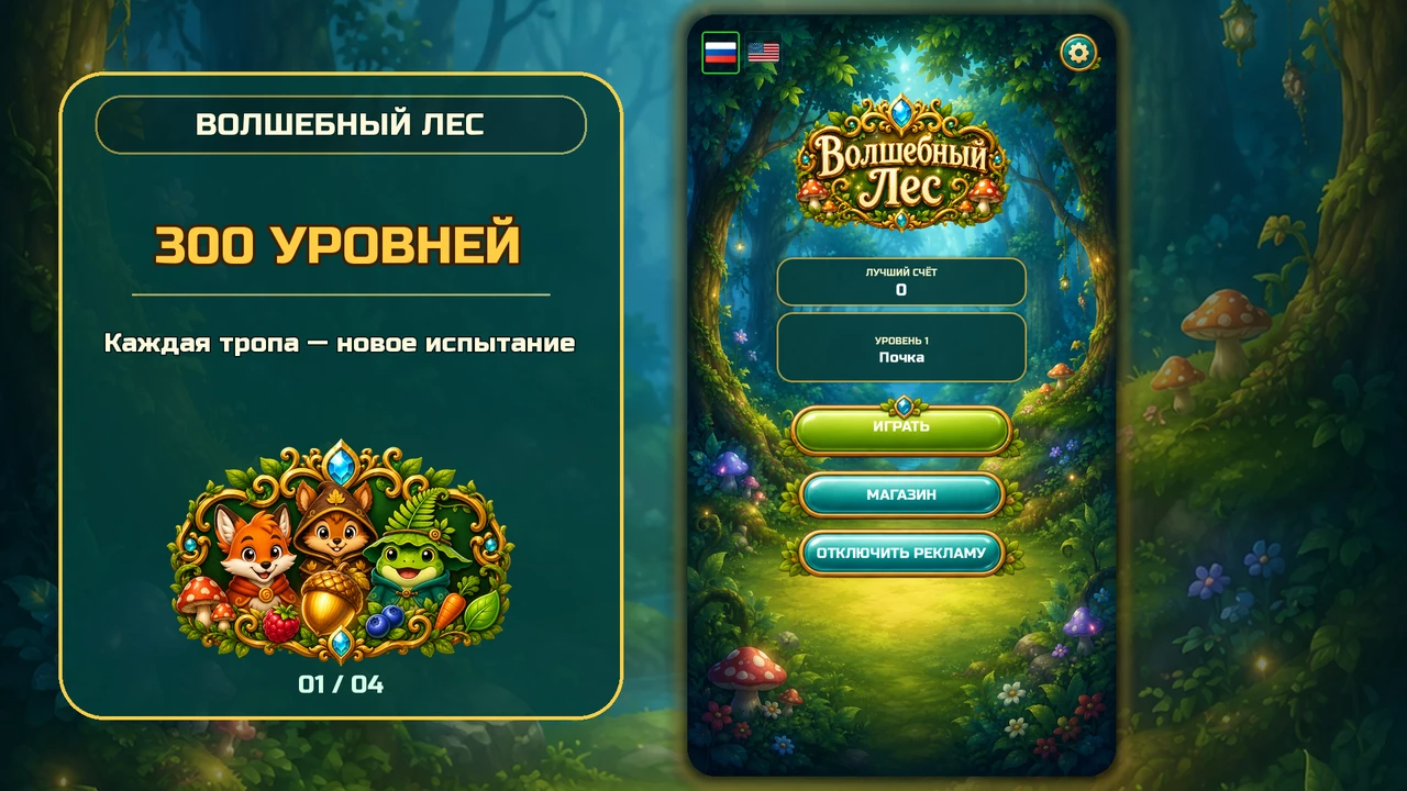 Волшебный Лес — screenshot 1