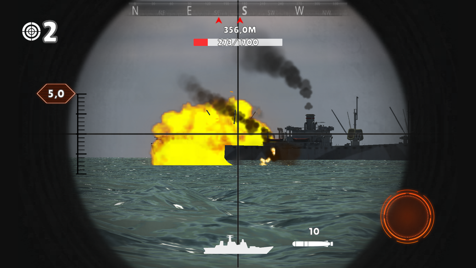 Ships Attack 3D — screenshot 1