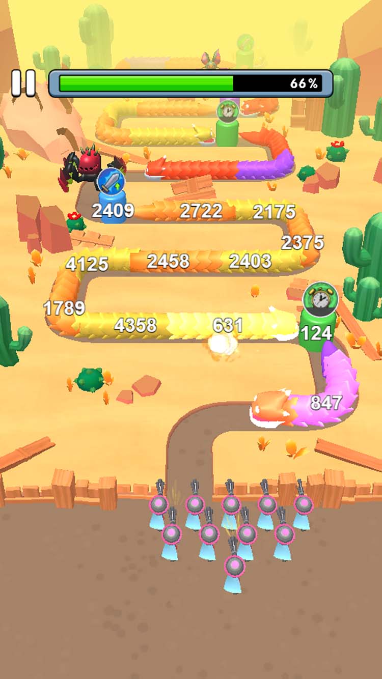 Snake Shooter screenshot 8