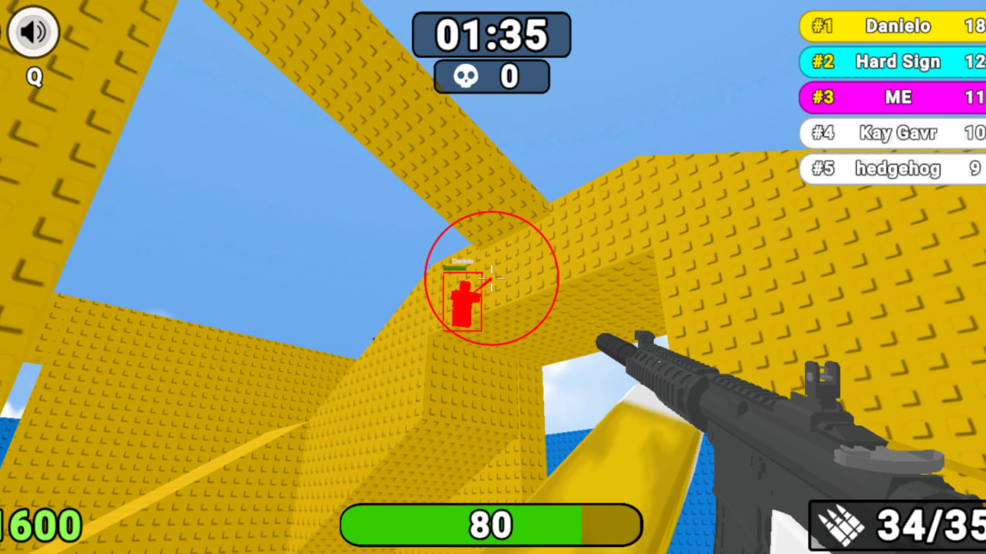 Obby: Aimbot Arena Shooter screenshot