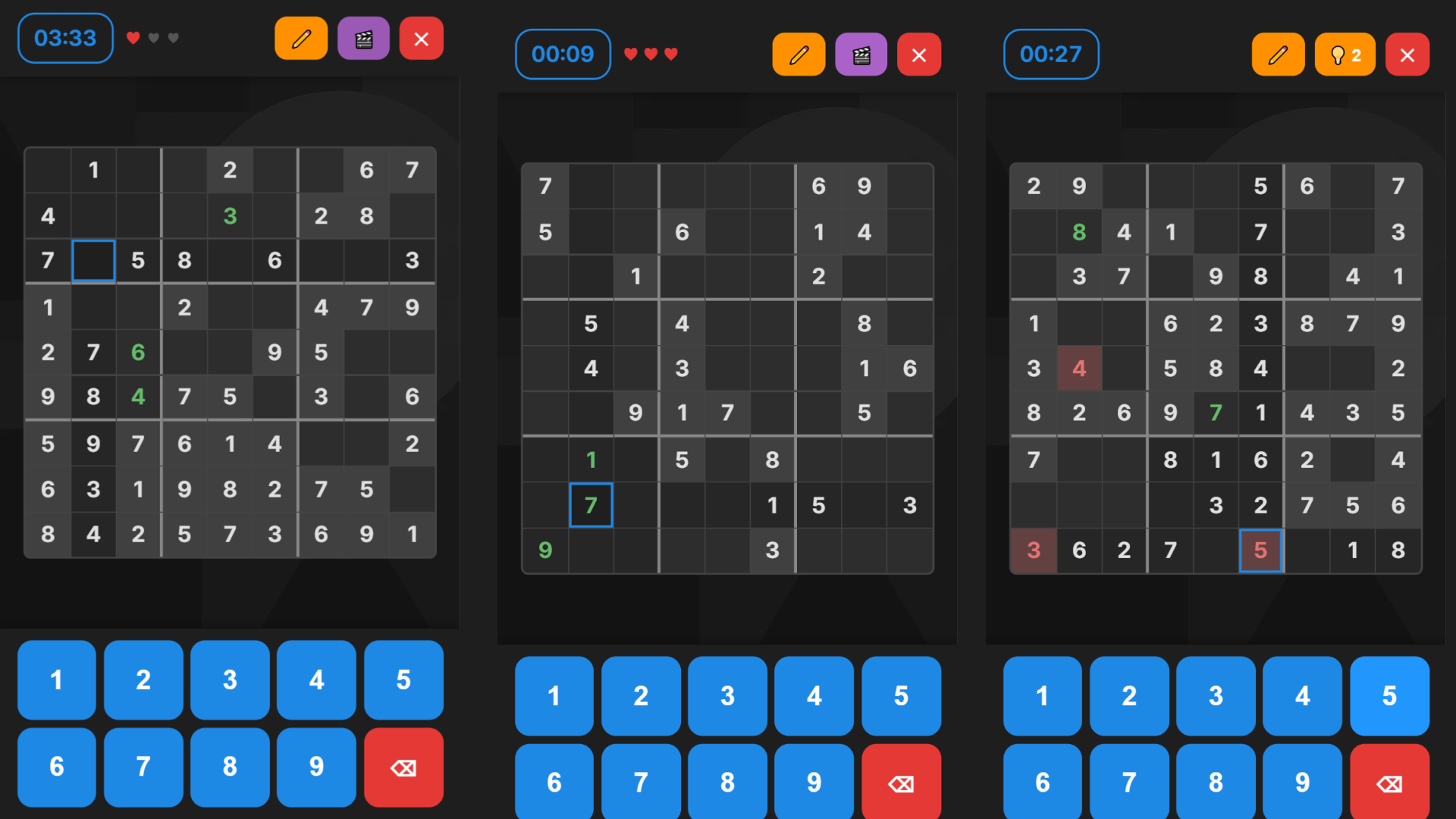 Простое судоку — screenshot 2