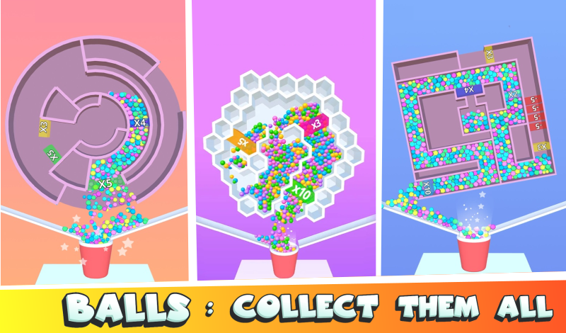 Balls:Collect them all game cover