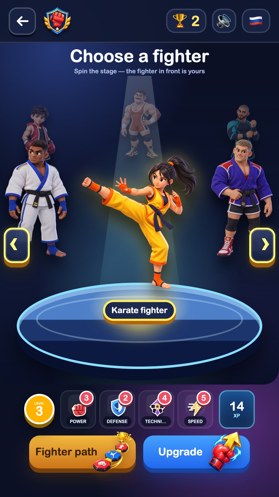 MMA Card Battles screenshot 7