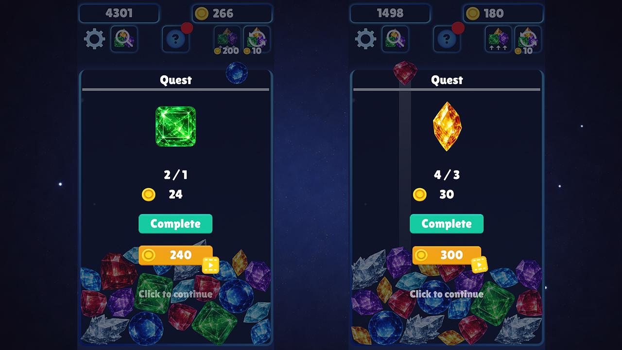 Crystal Merge 2048 — screenshot 3