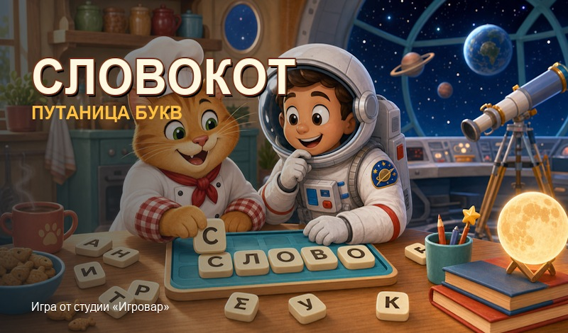 Словокот: путаница букв game cover